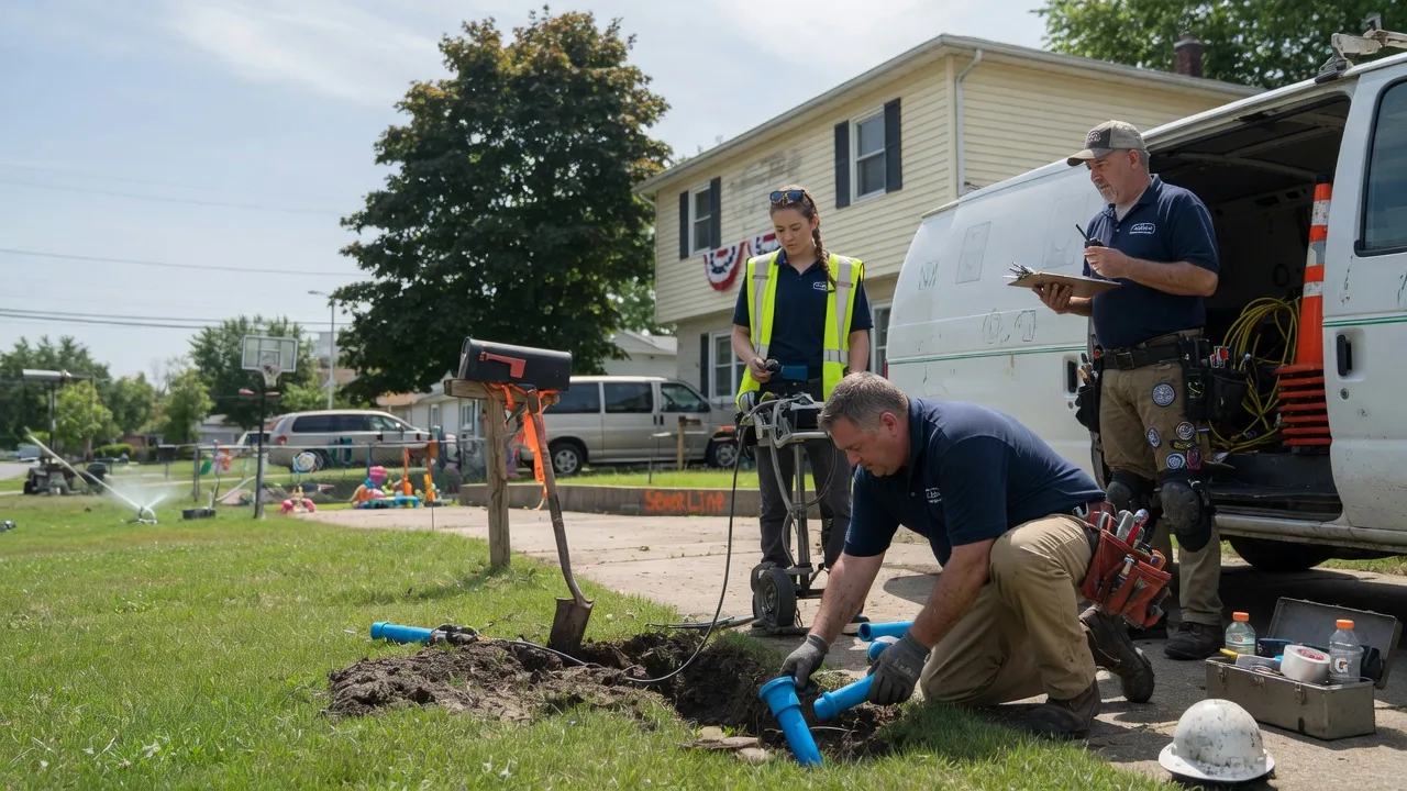 Slab Leak Repair in Farmersville, OH near me